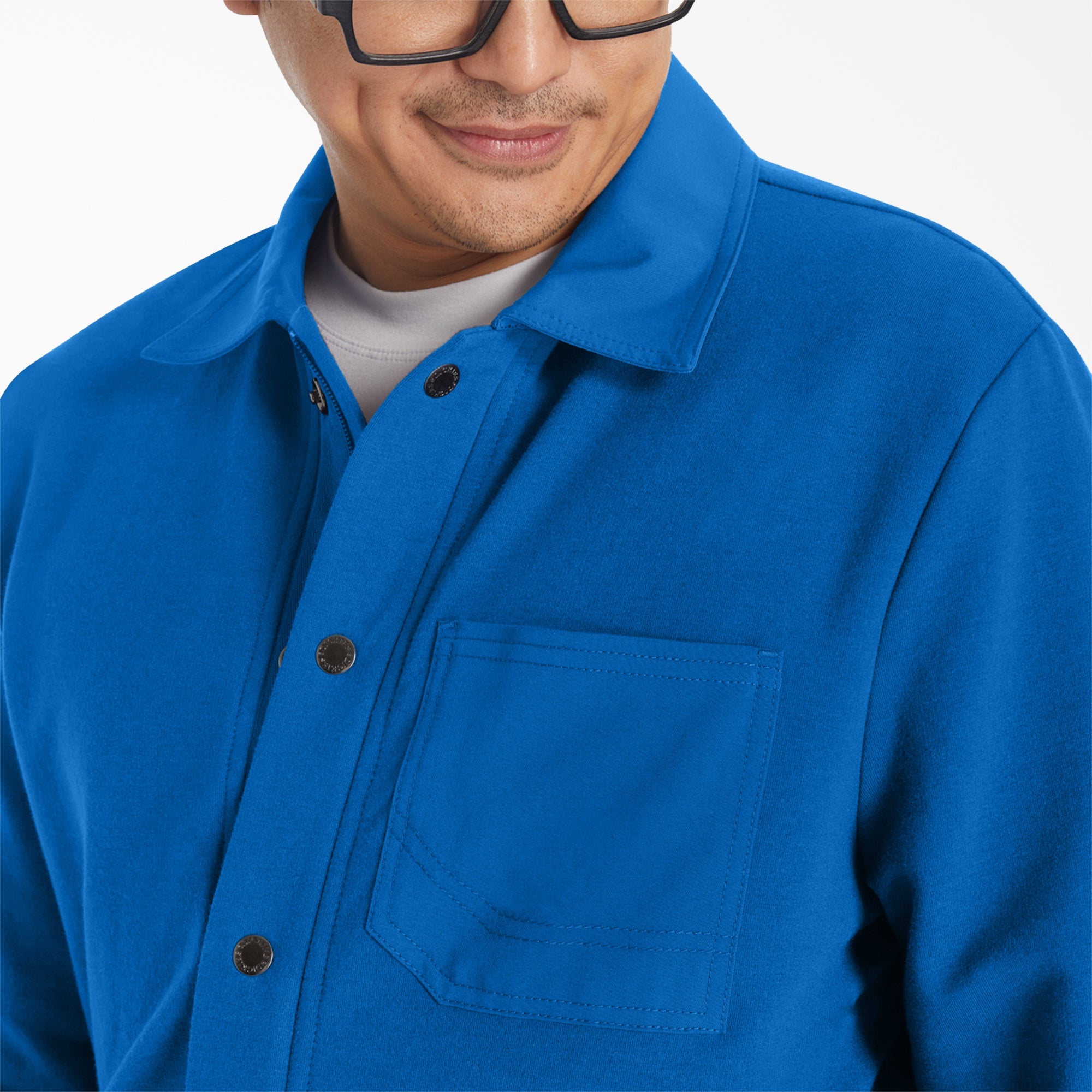 "Men's EDS NXT Zip Front Scrub Jacket"