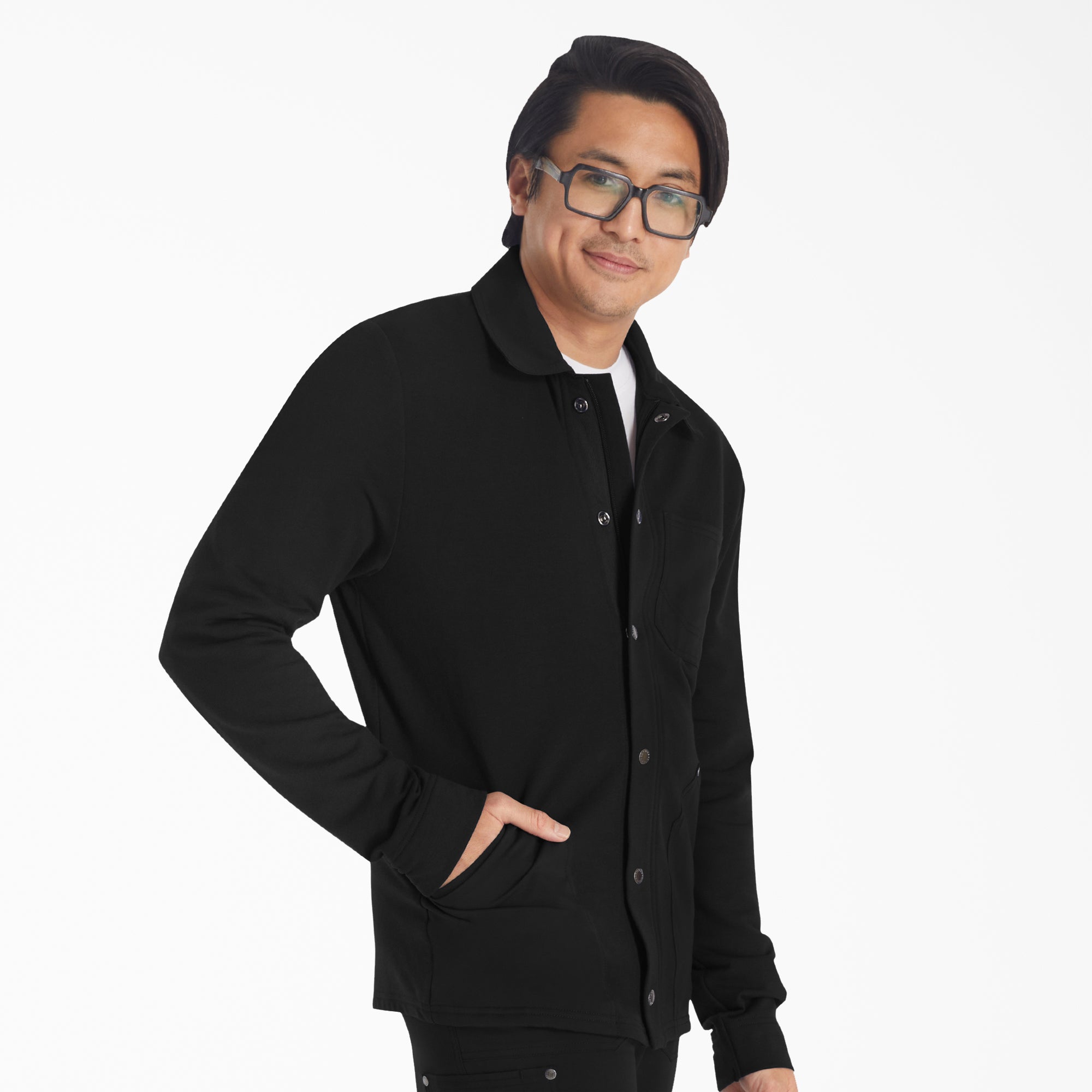 "Men's EDS NXT Zip Front Scrub Jacket"