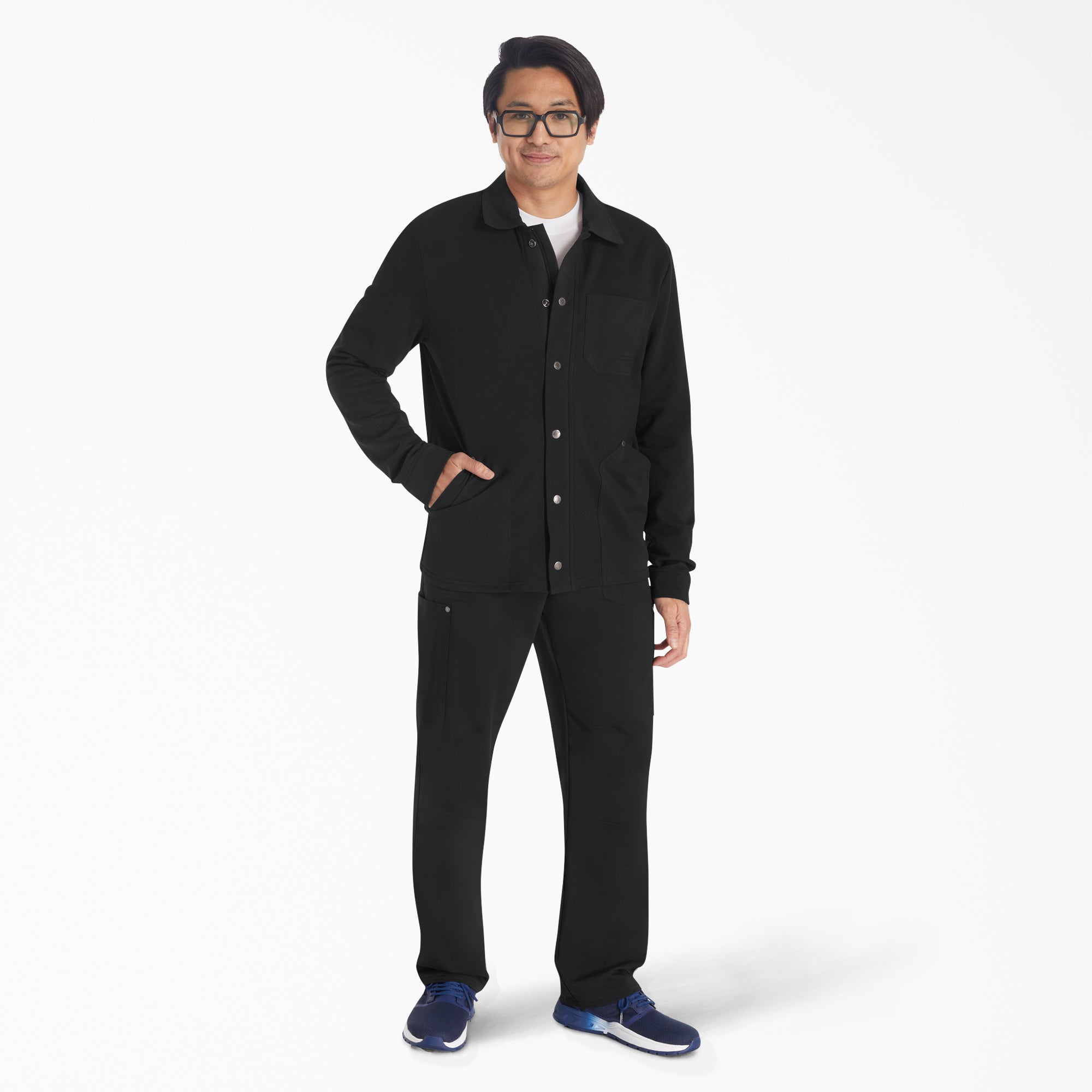 "Men's EDS NXT Zip Front Scrub Jacket"