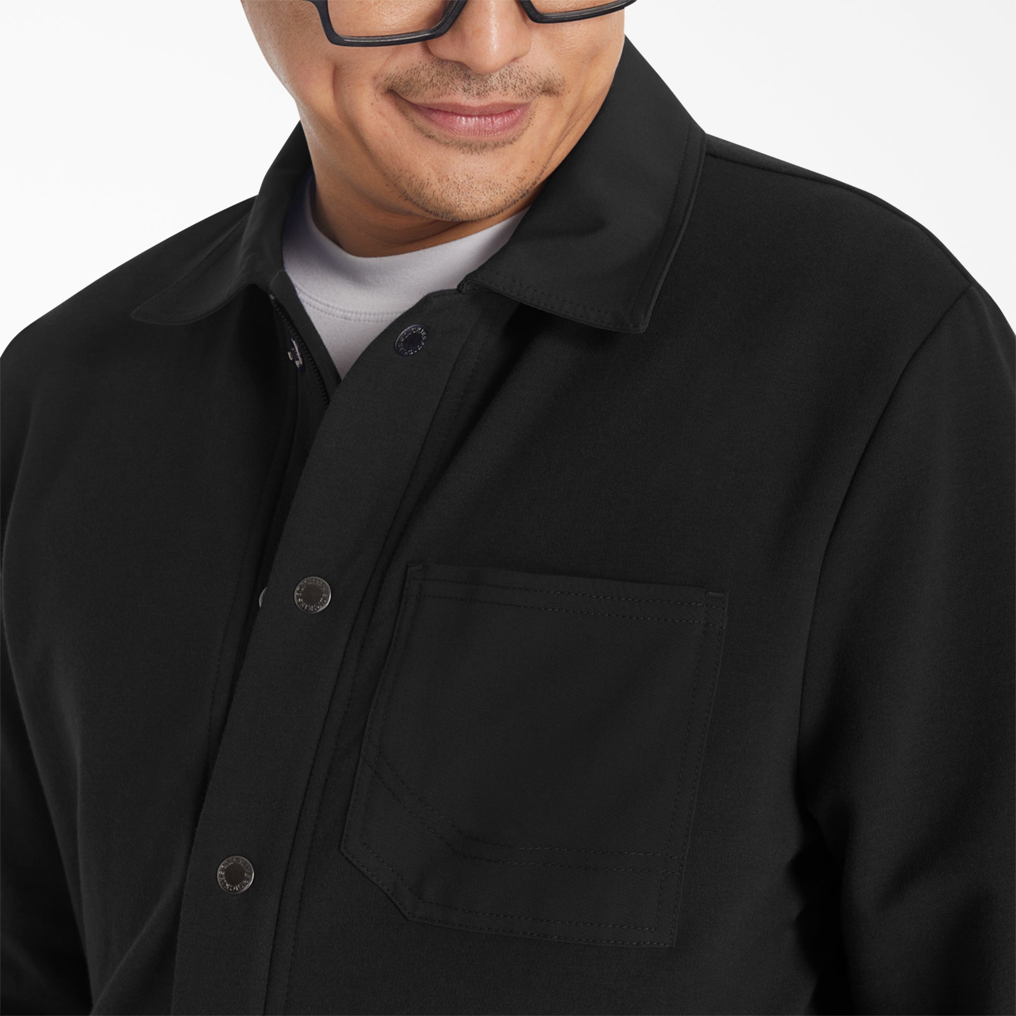 "Men's EDS NXT Zip Front Scrub Jacket"