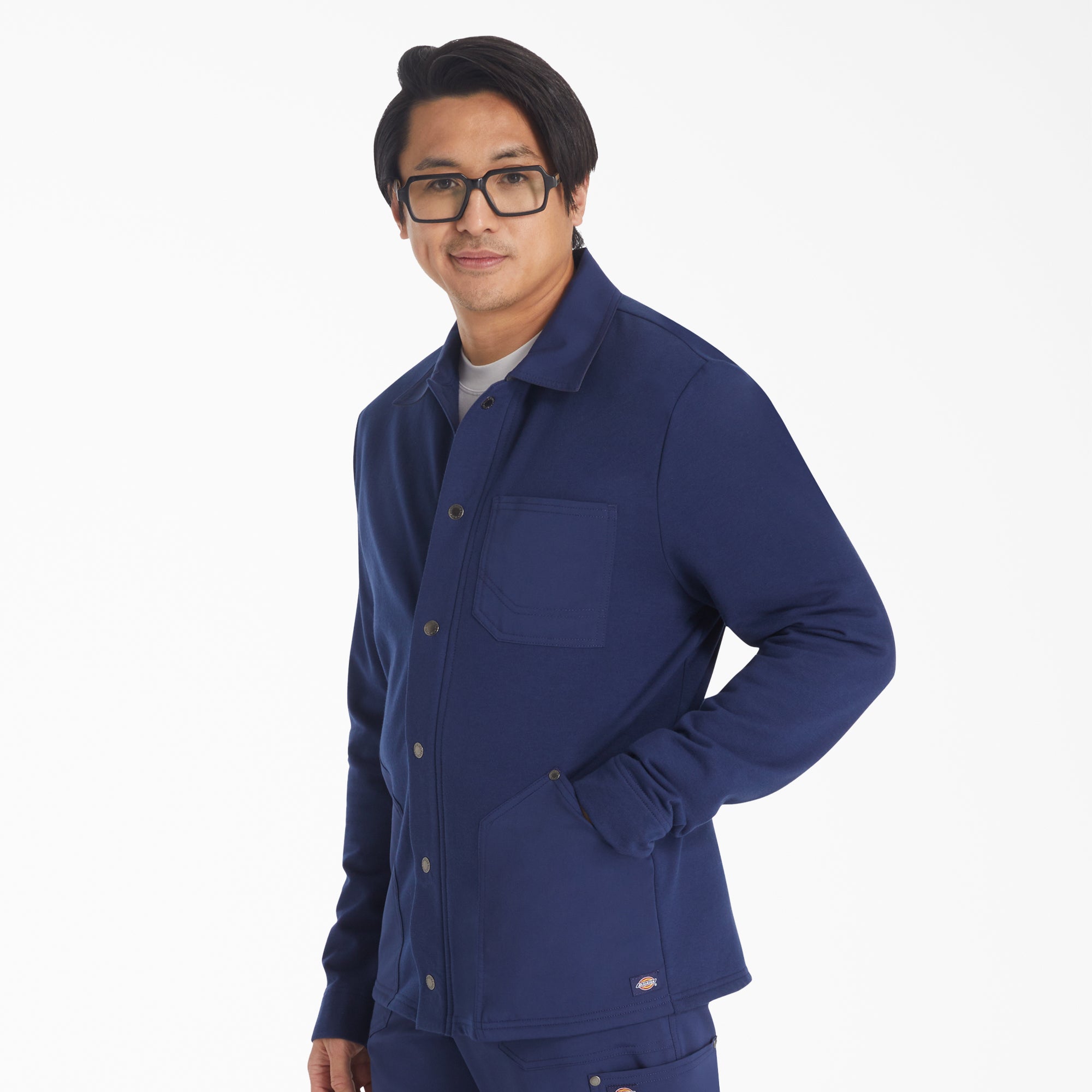 "Men's EDS NXT Zip Front Scrub Jacket"