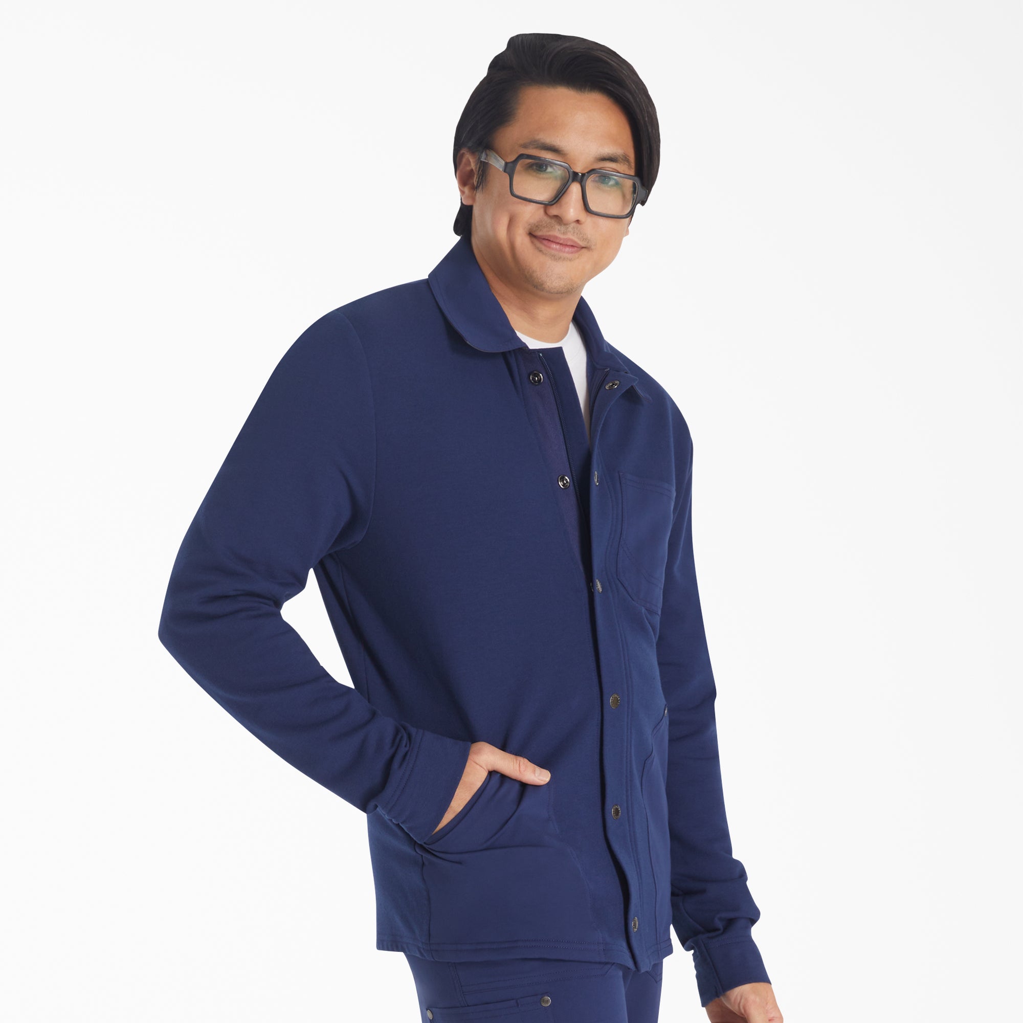 "Men's EDS NXT Zip Front Scrub Jacket"