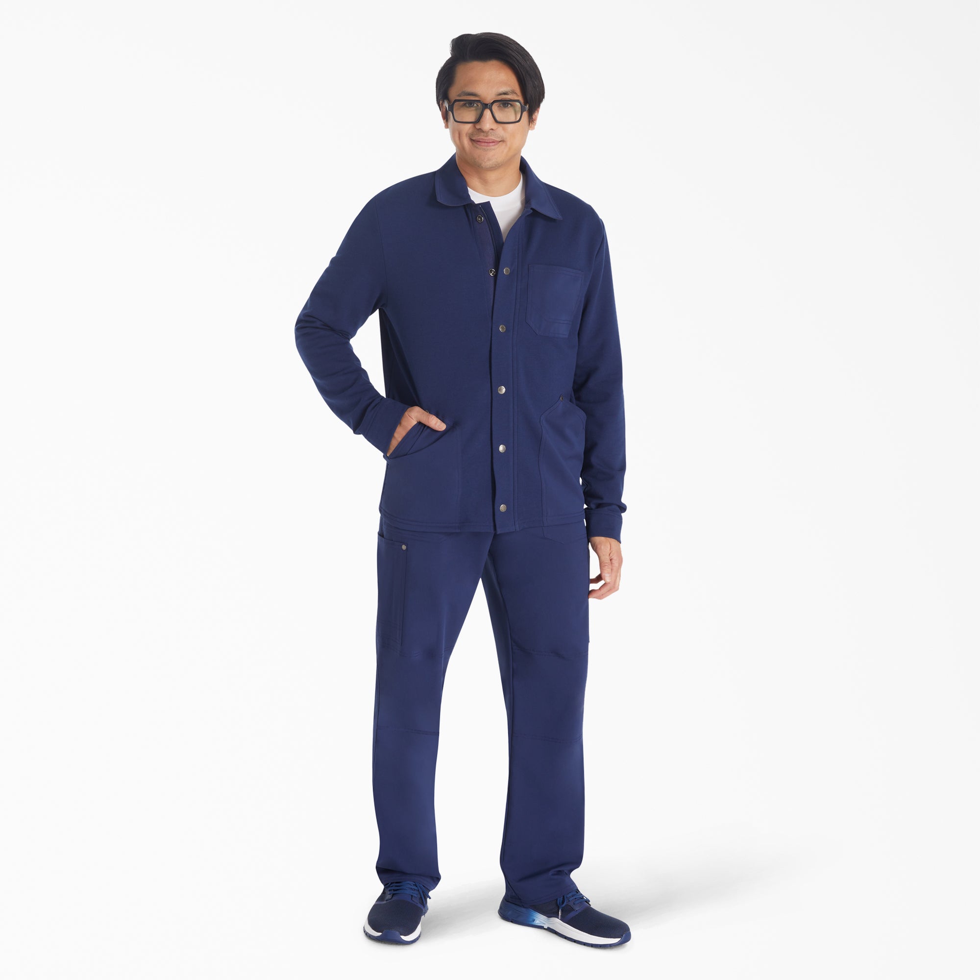"Men's EDS NXT Zip Front Scrub Jacket"