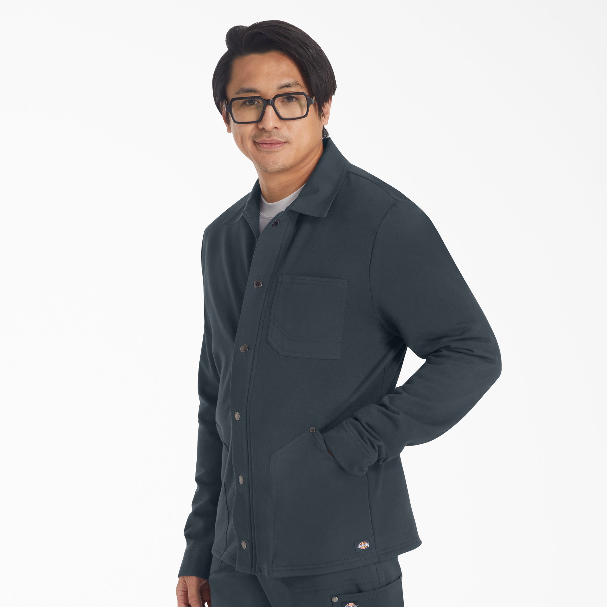 "Men's EDS NXT Zip Front Scrub Jacket"