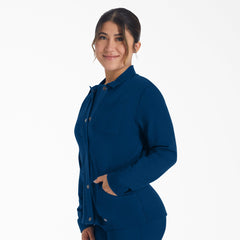 "Women's EDS NXT Zip Front Scrub Jacket"