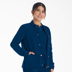 "Women's EDS NXT Zip Front Scrub Jacket"