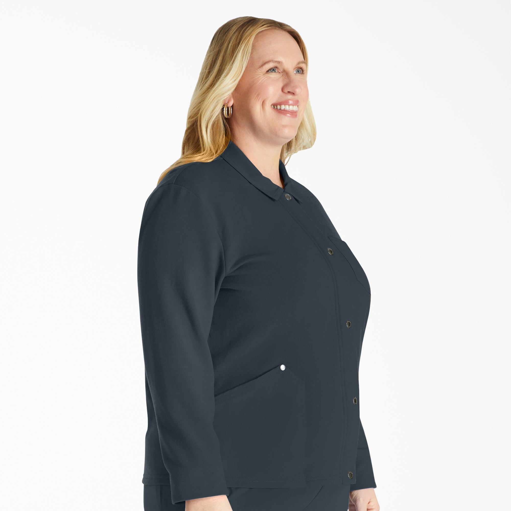 "Women's EDS NXT Zip Front Scrub Jacket"