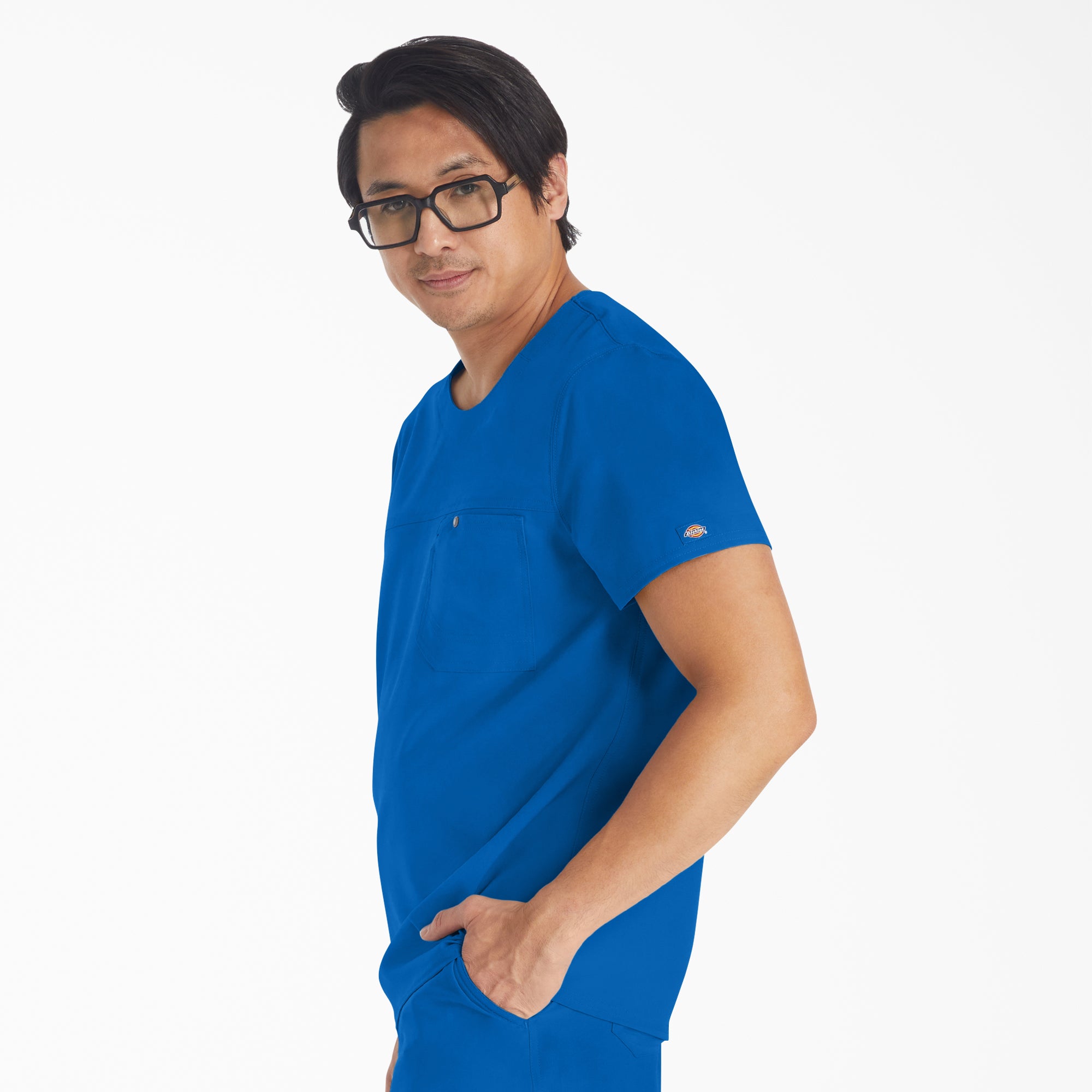 "Men's EDS NXT Round Neck Scrub Top"