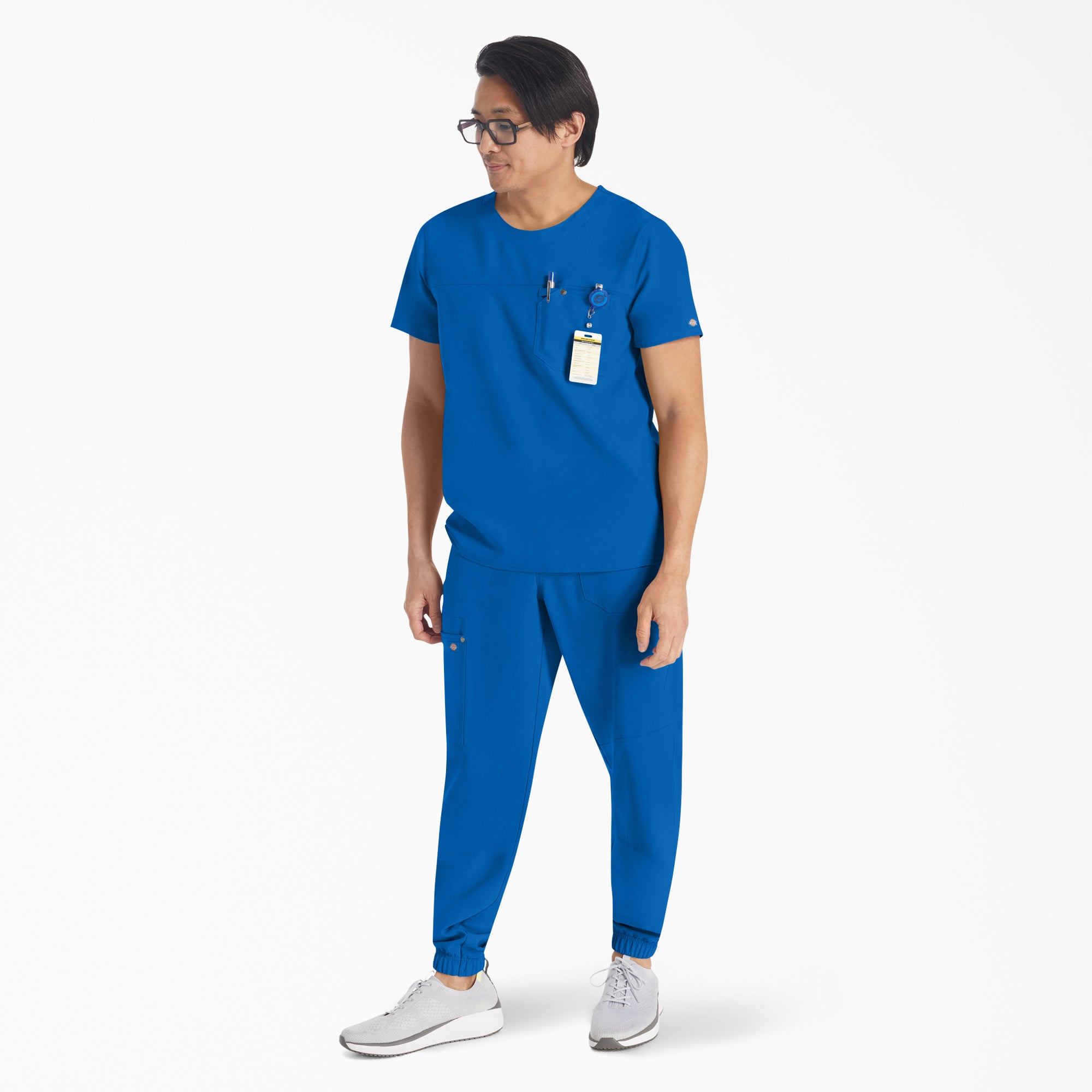 "Men's EDS NXT Round Neck Scrub Top"
