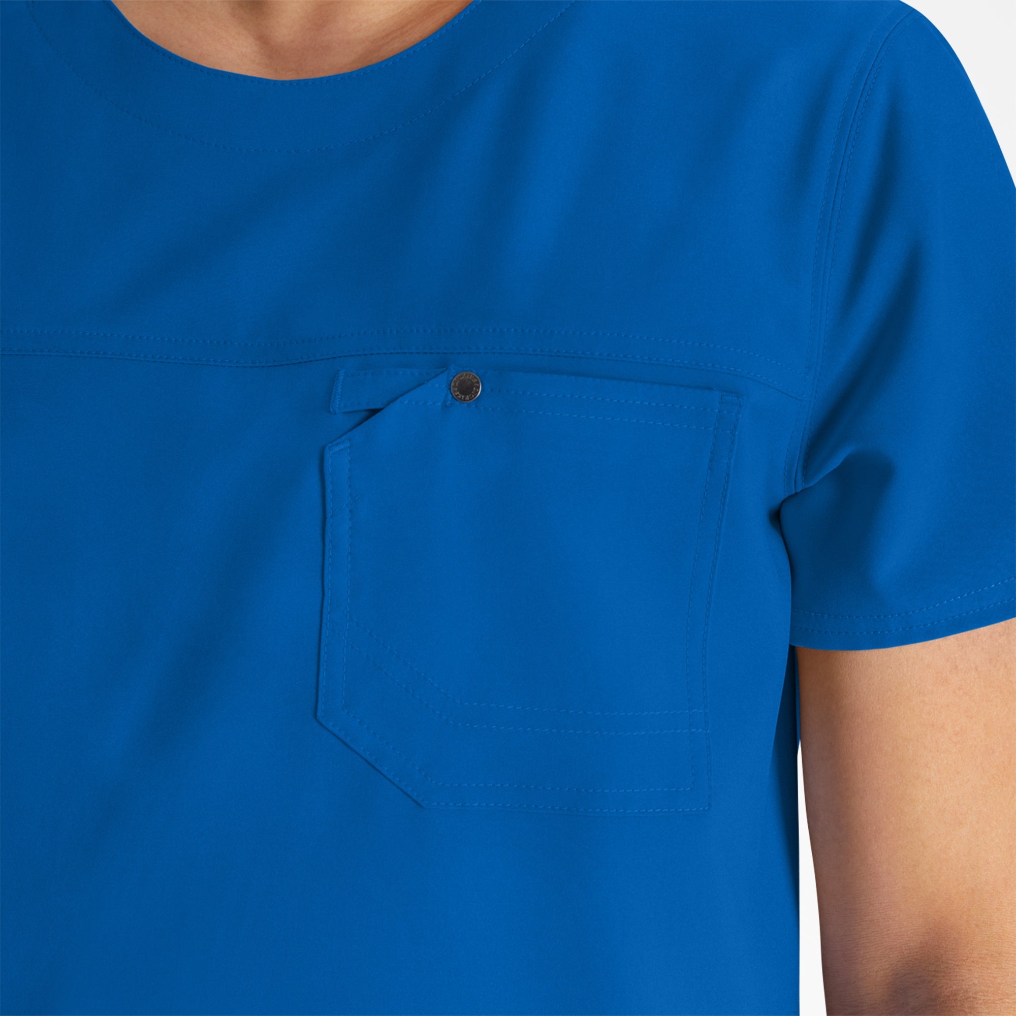 "Men's EDS NXT Round Neck Scrub Top"
