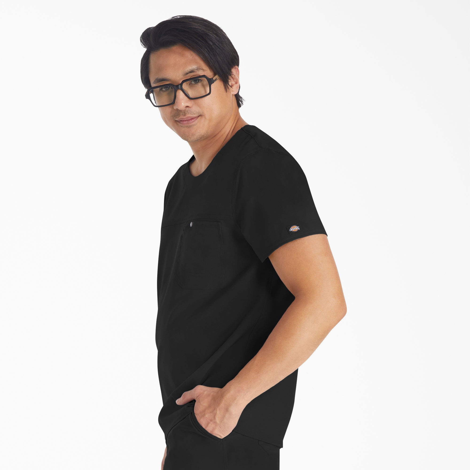 "Men's EDS NXT Round Neck Scrub Top"