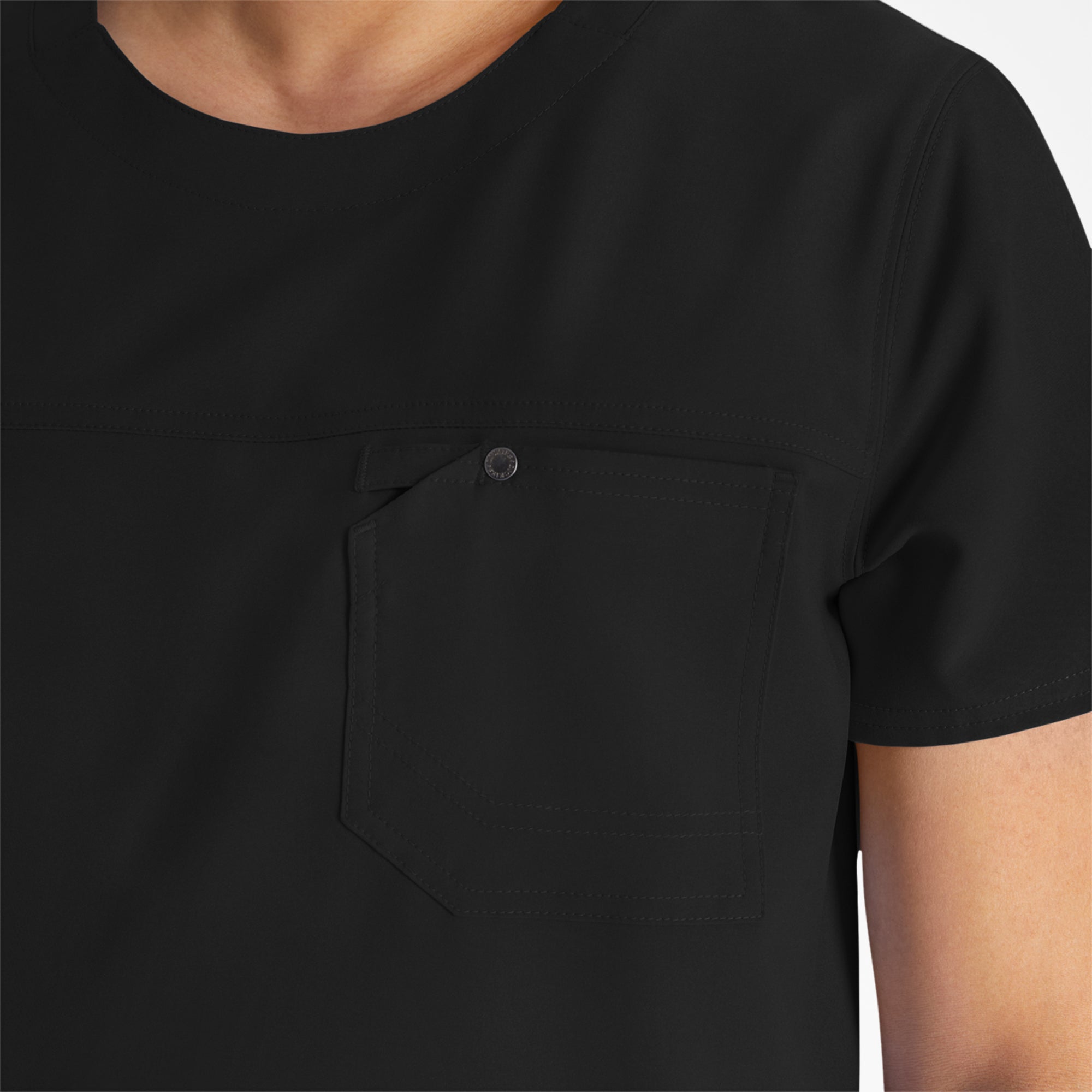 "Men's EDS NXT Round Neck Scrub Top"