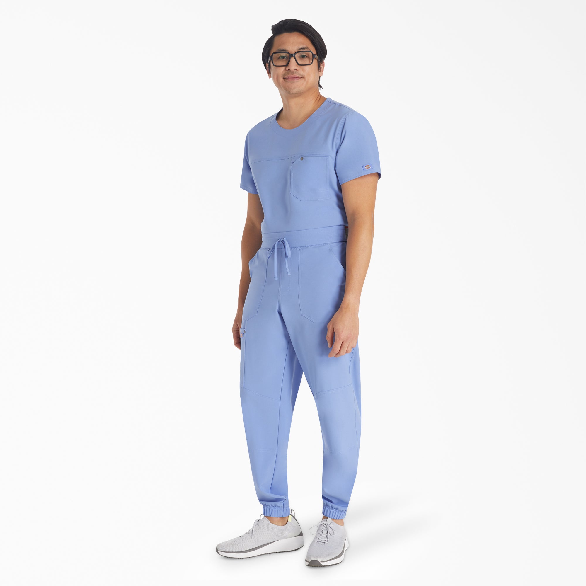 "Men's EDS NXT Round Neck Scrub Top"