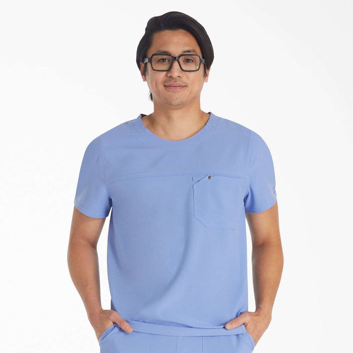 "Men's EDS NXT Round Neck Scrub Top"