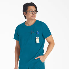 "Men's EDS NXT Round Neck Scrub Top"
