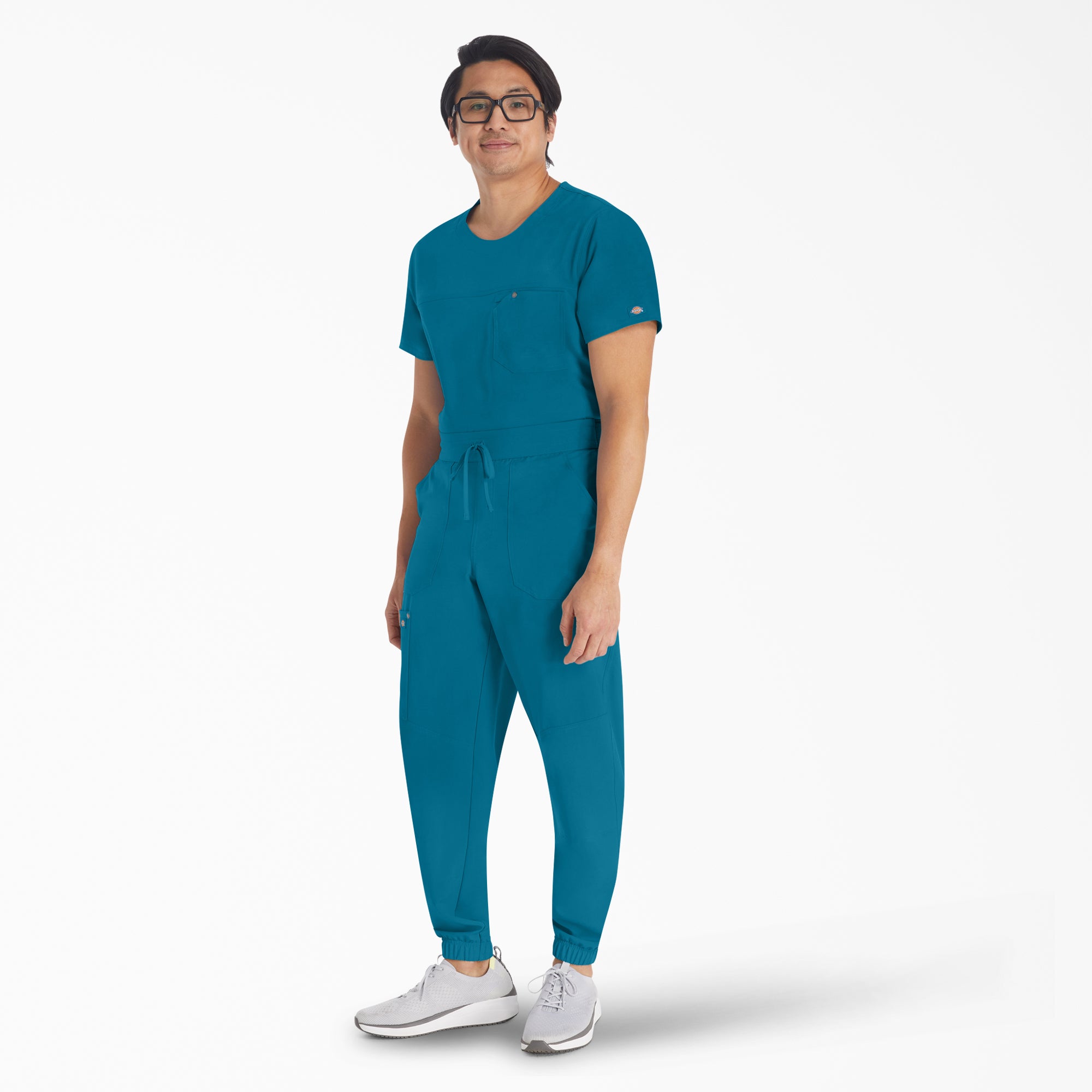 "Men's EDS NXT Round Neck Scrub Top"