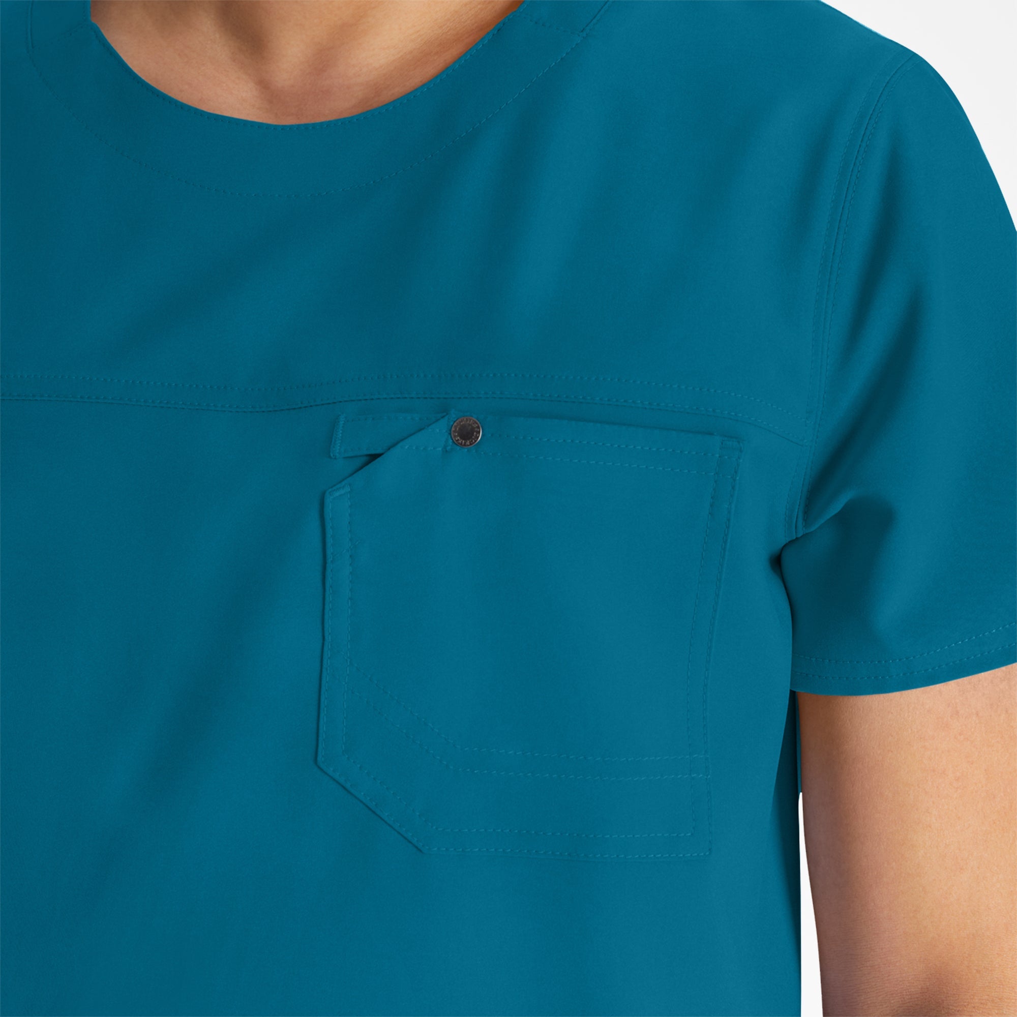 "Men's EDS NXT Round Neck Scrub Top"