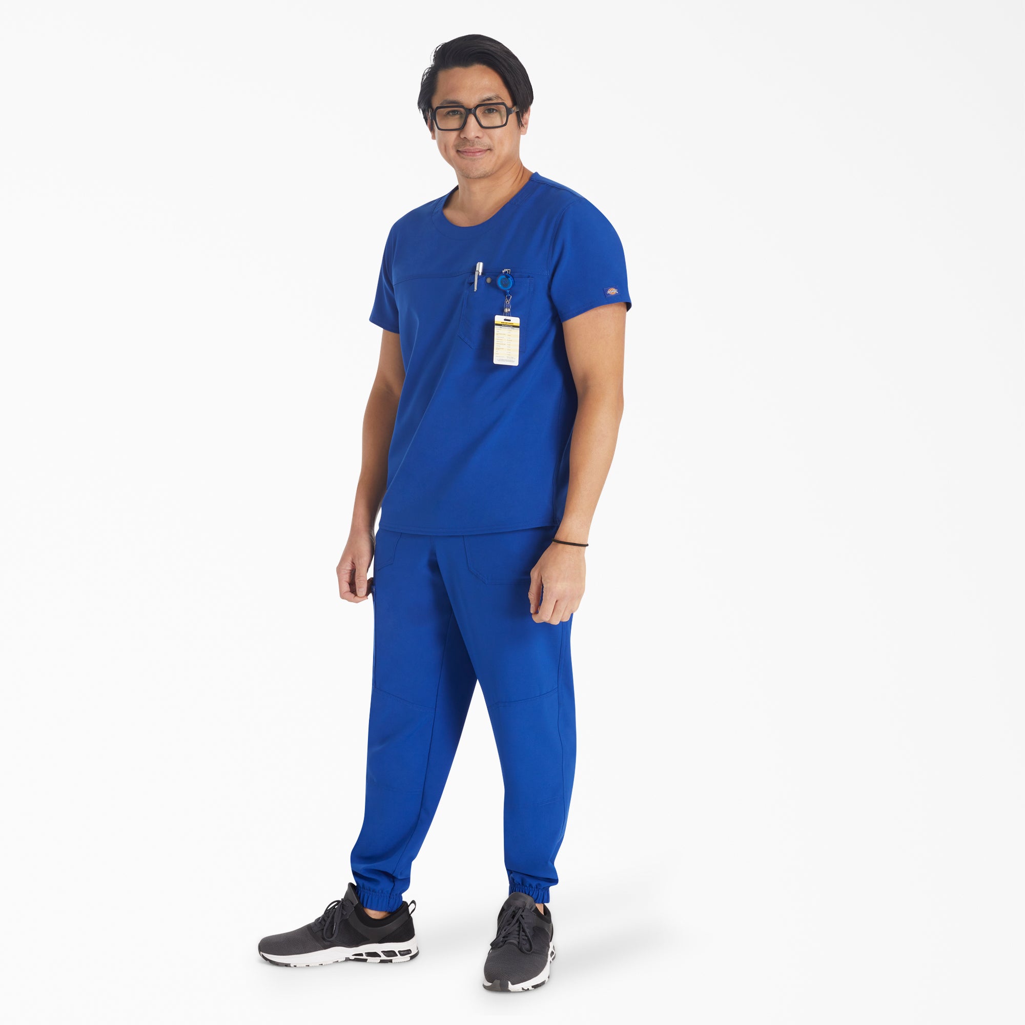 "Men's EDS NXT Round Neck Scrub Top"