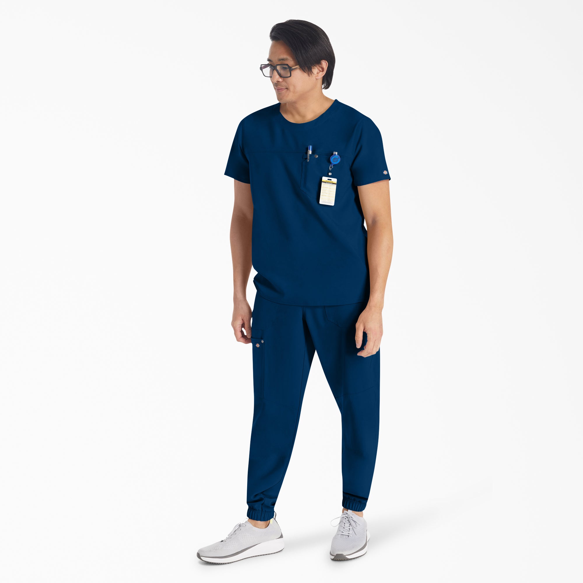 "Men's EDS NXT Round Neck Scrub Top"