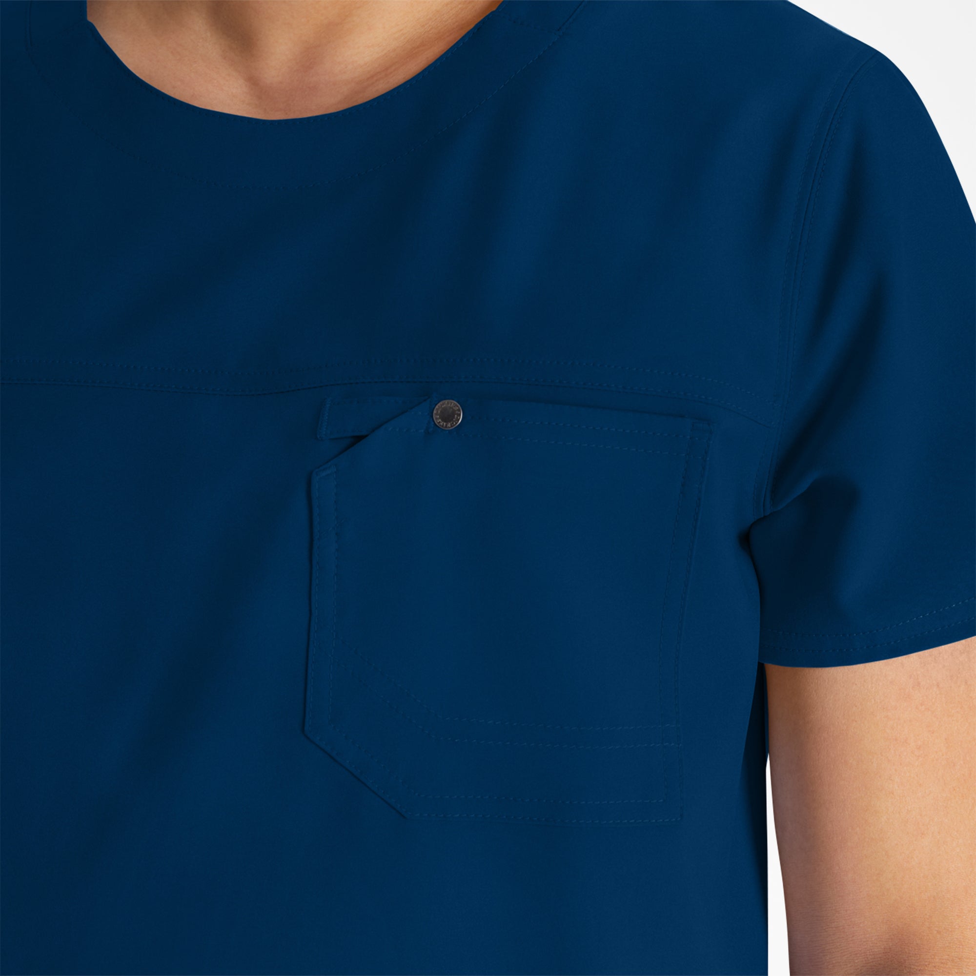 "Men's EDS NXT Round Neck Scrub Top"