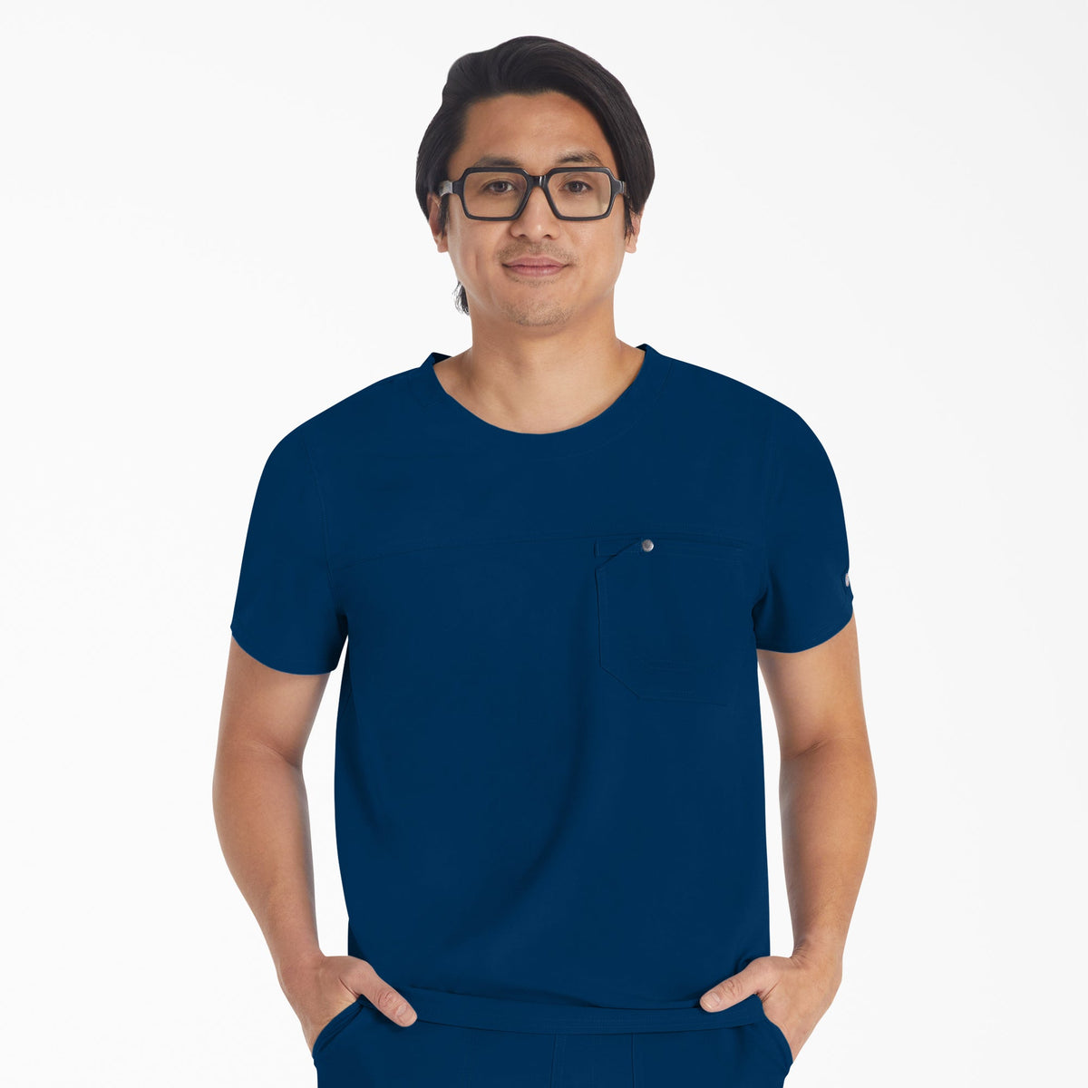"Men's EDS NXT Round Neck Scrub Top"