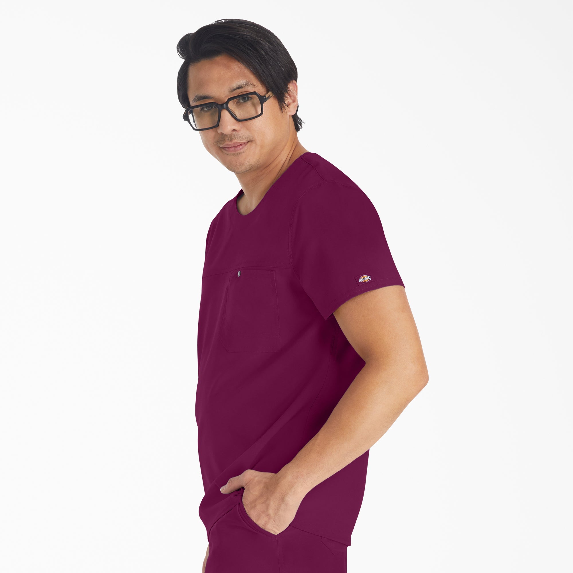 "Men's EDS NXT Round Neck Scrub Top"