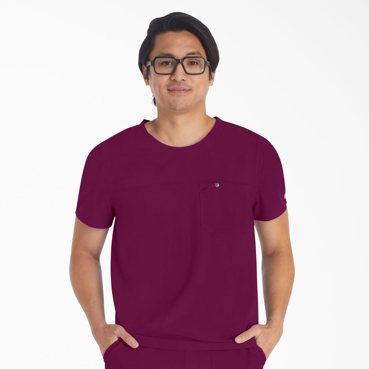 "Men's EDS NXT Round Neck Scrub Top"