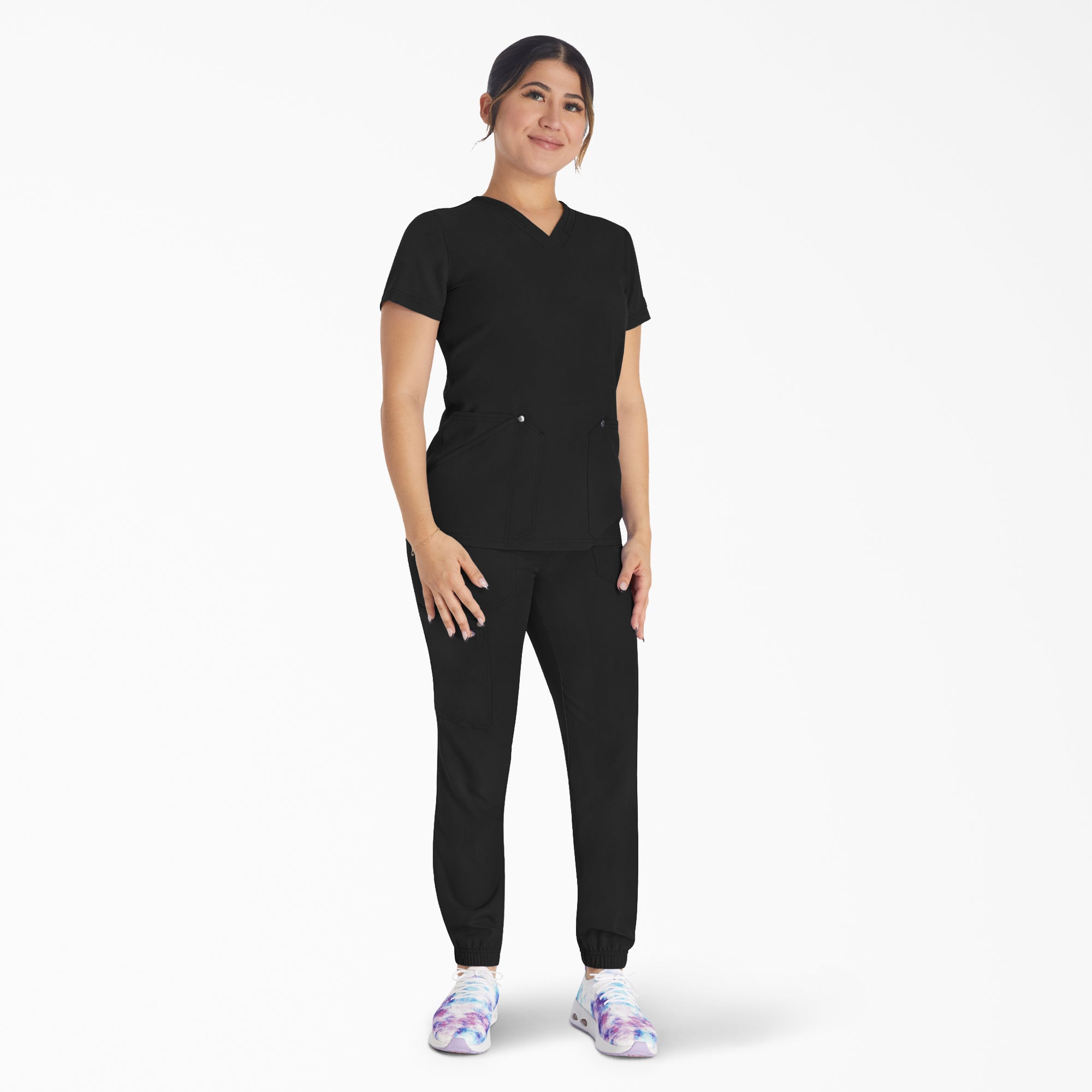 "Women's EDS NXT V-Neck Scrub Top"