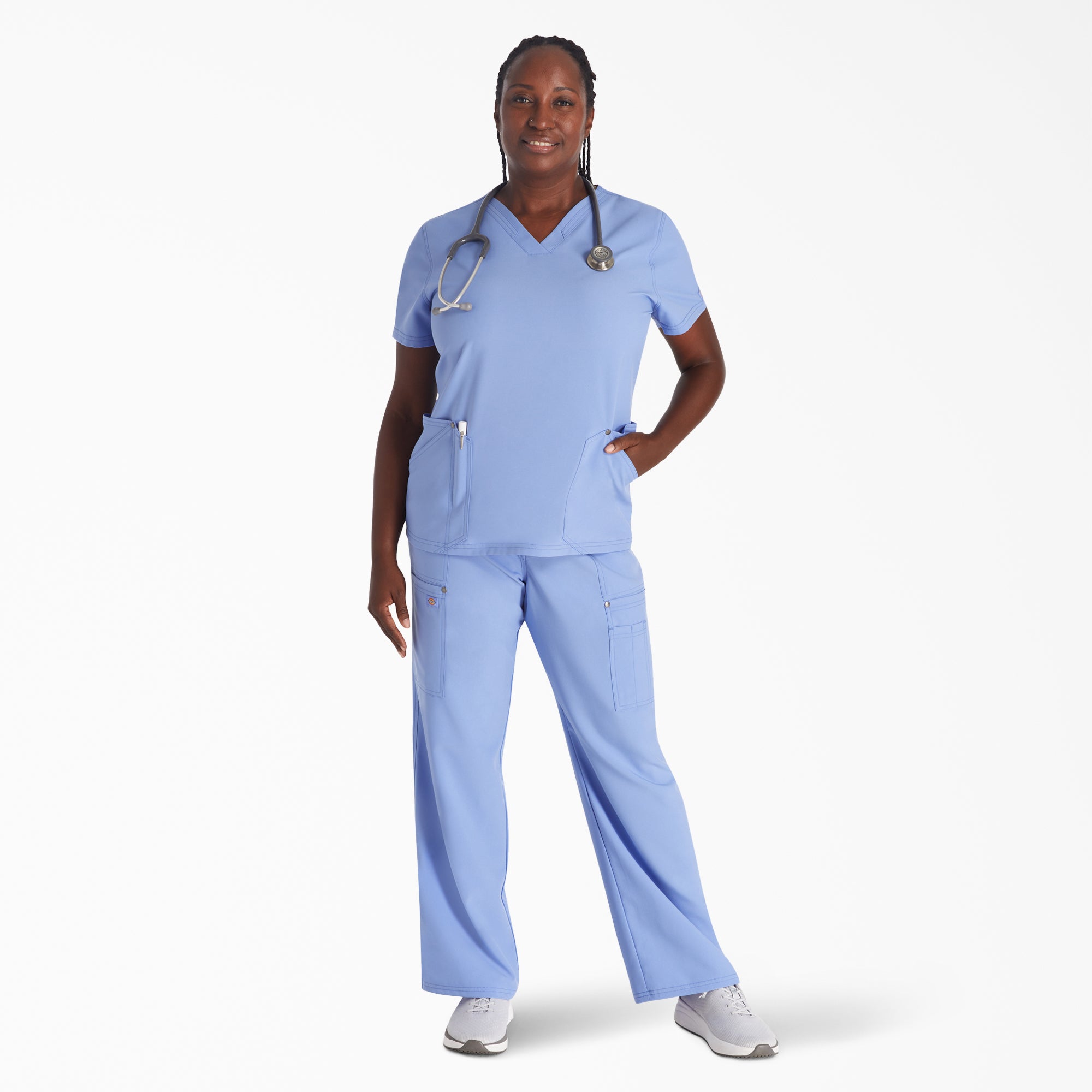 "Women's EDS NXT V-Neck Scrub Top"