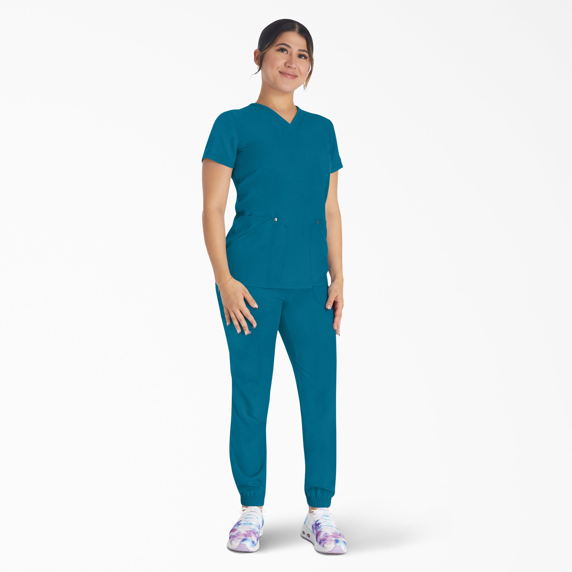 "Women's EDS NXT V-Neck Scrub Top"