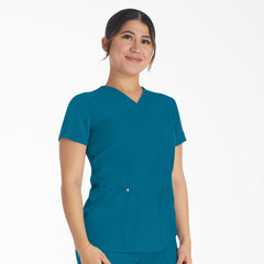 "Women's EDS NXT V-Neck Scrub Top"