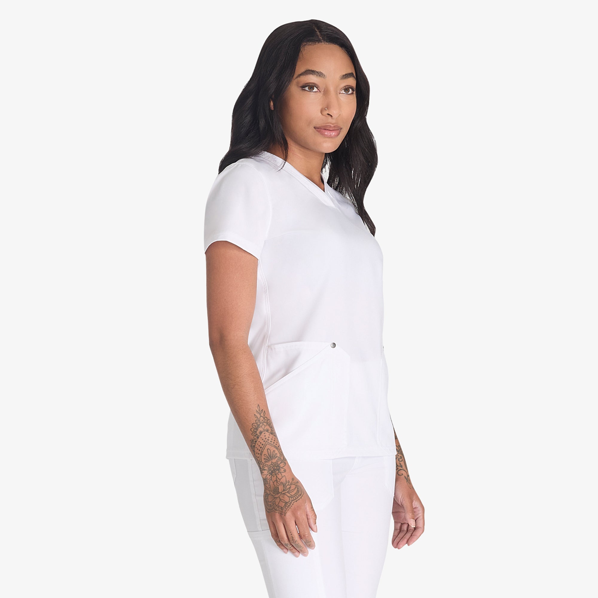 "Women's EDS NXT V-Neck Scrub Top"