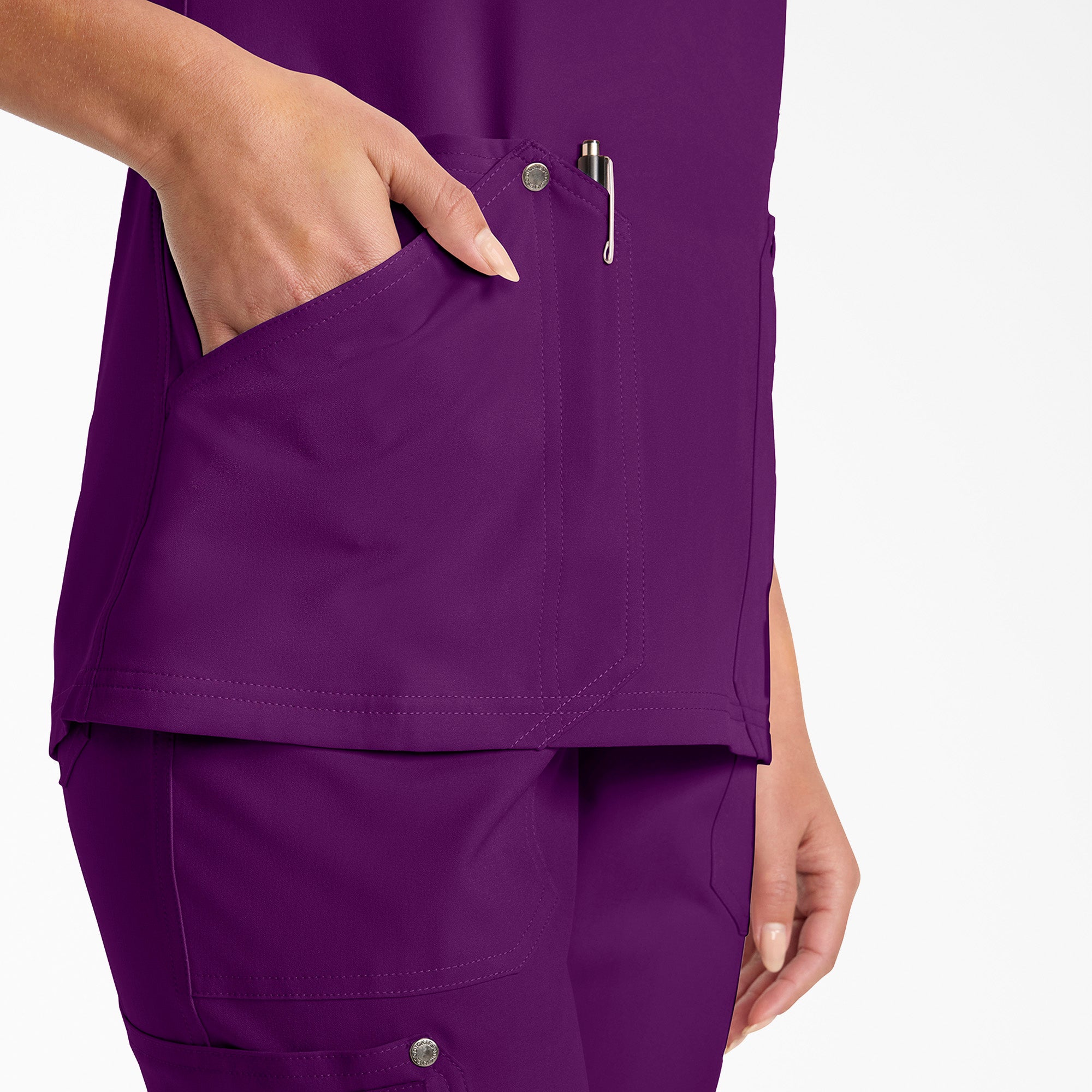 "Women's EDS NXT V-Neck Scrub Top"
