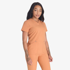 "Women's EDS NXT V-Neck Scrub Top"
