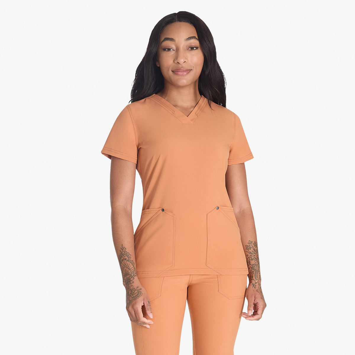 "Women's EDS NXT V-Neck Scrub Top"