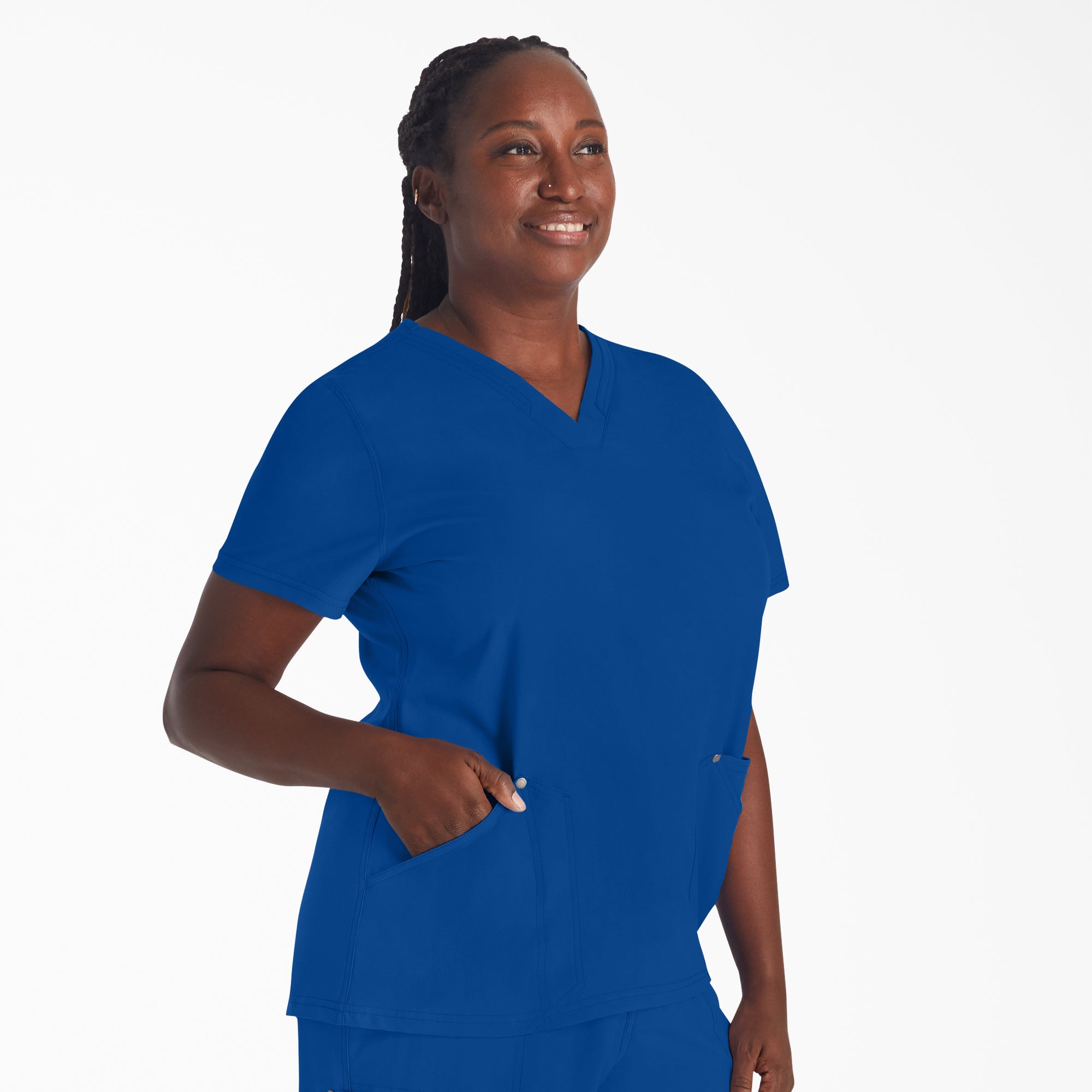 "Women's EDS NXT V-Neck Scrub Top"