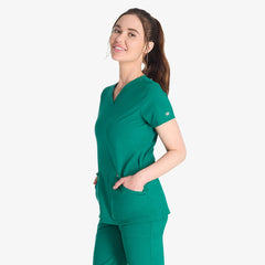 "Women's EDS NXT V-Neck Scrub Top"