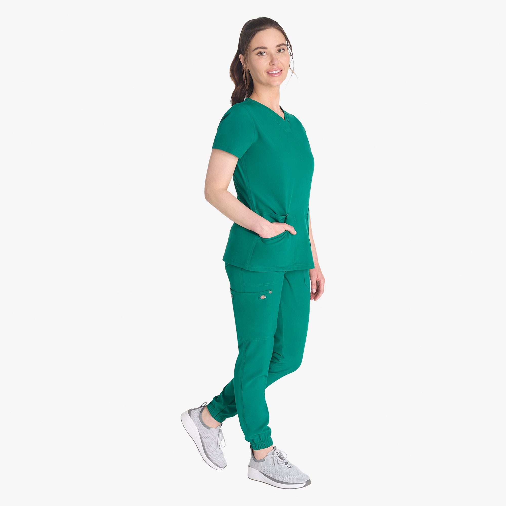 "Women's EDS NXT V-Neck Scrub Top"