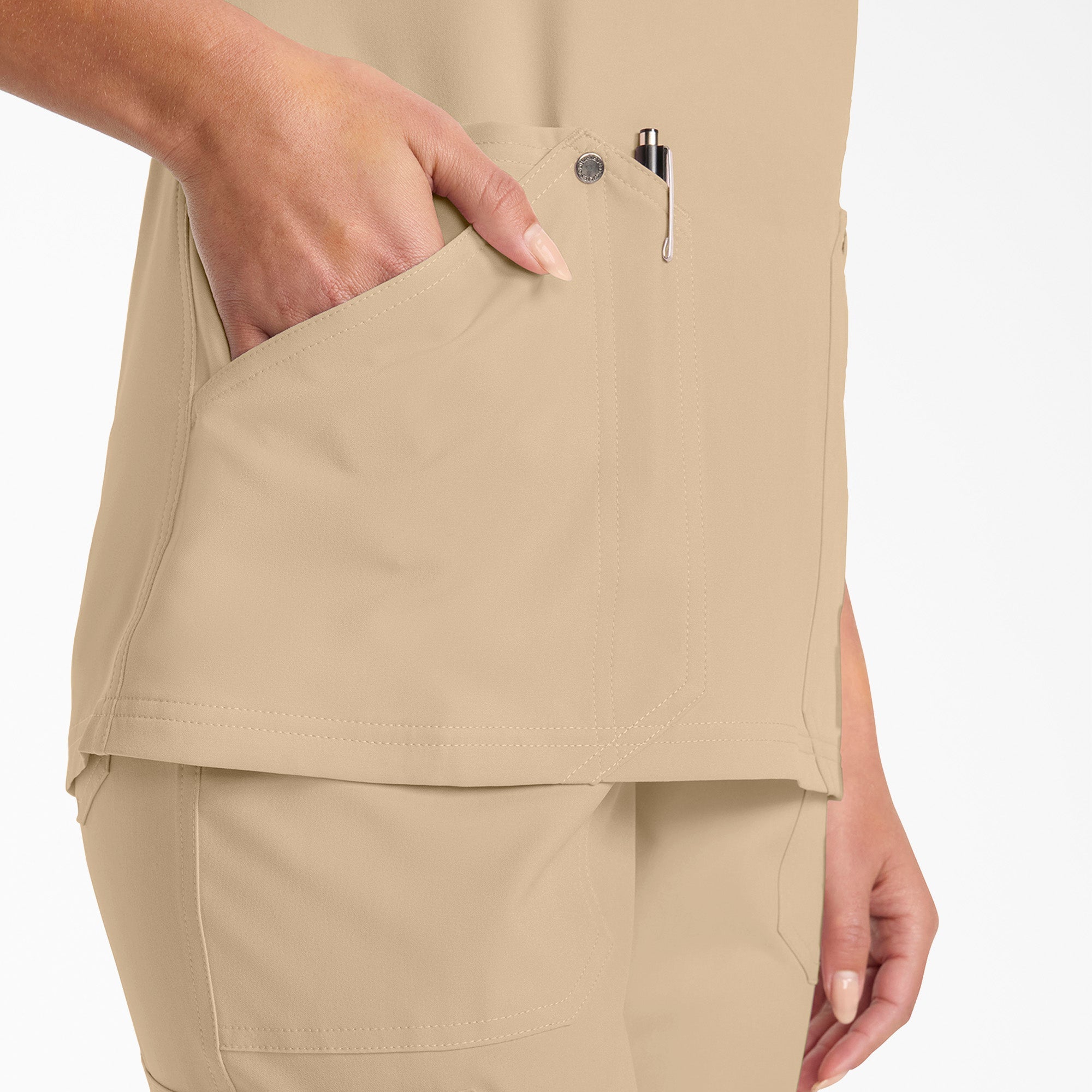"Women's EDS NXT V-Neck Scrub Top"