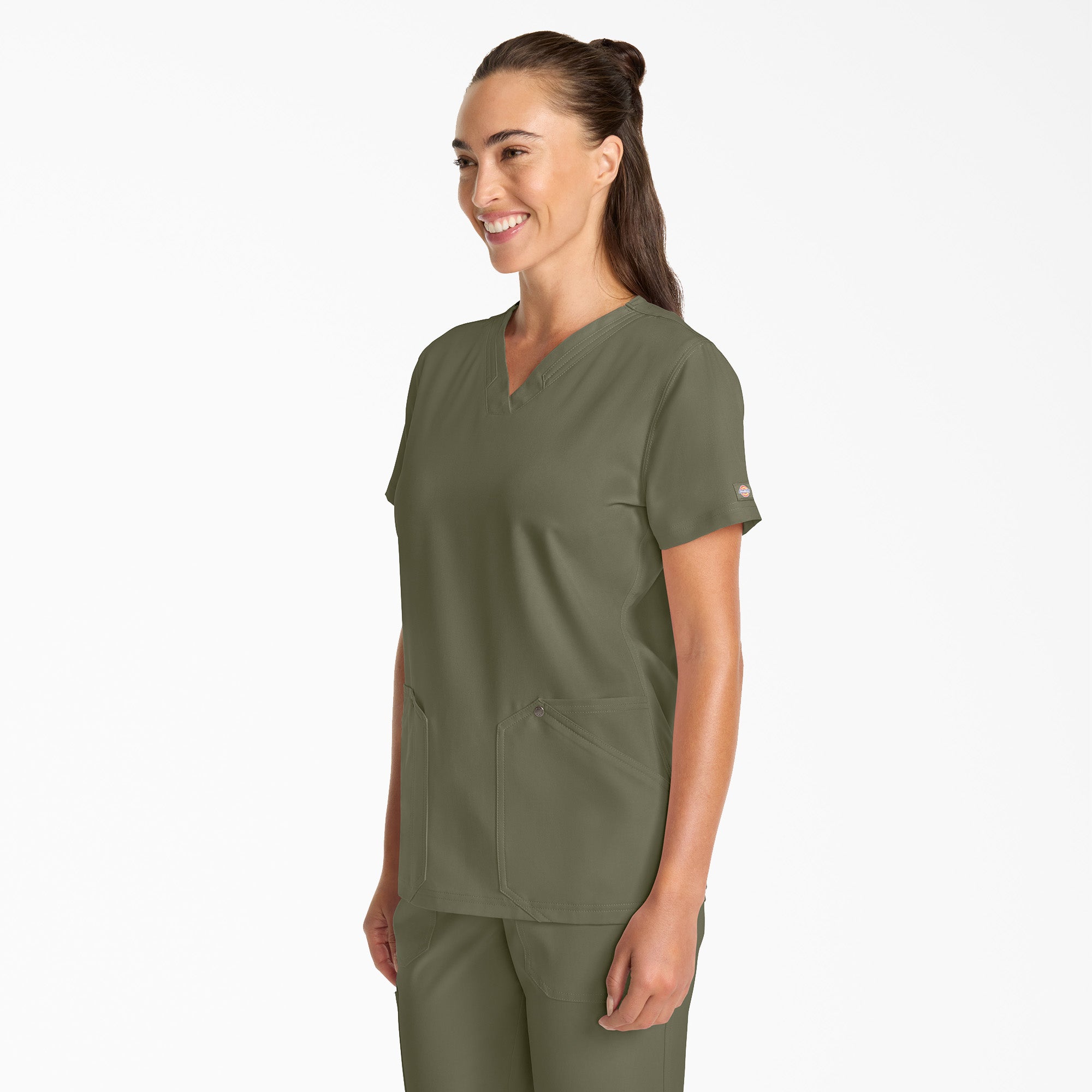 "Women's EDS NXT V-Neck Scrub Top"