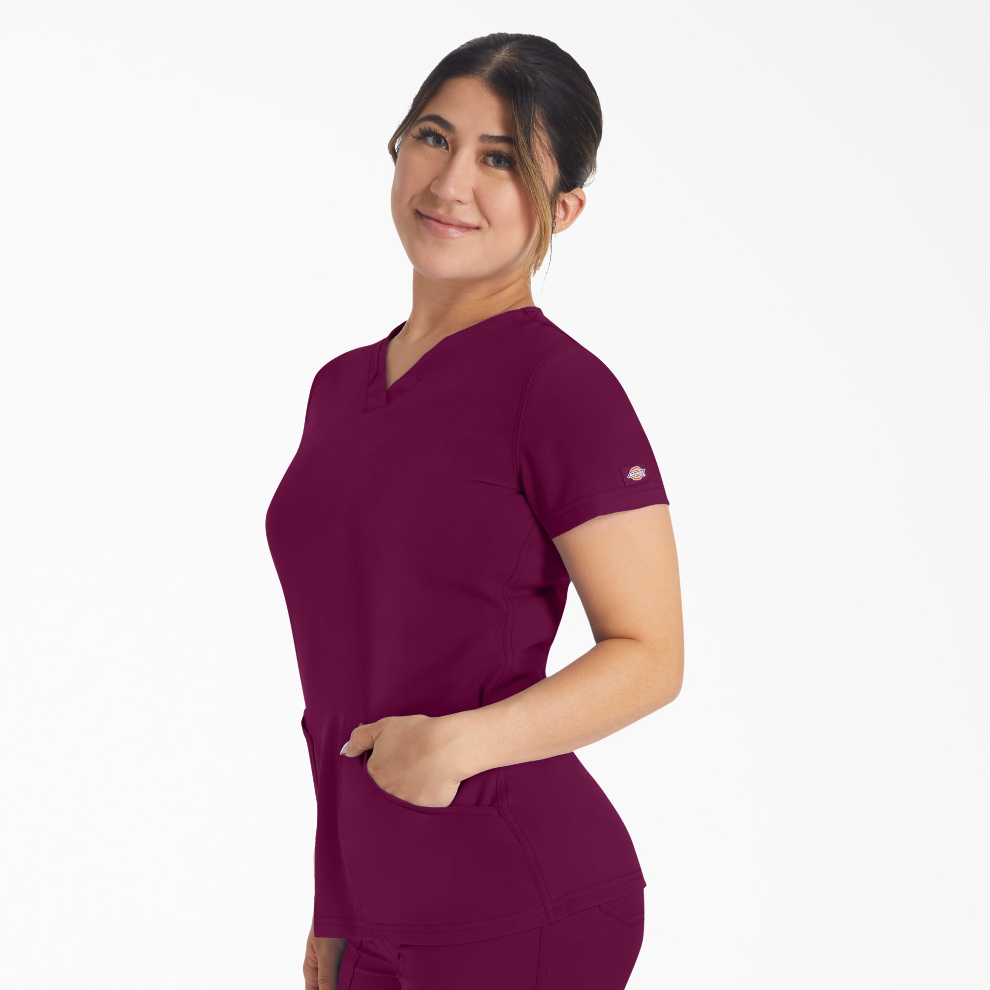 "Women's EDS NXT V-Neck Scrub Top"