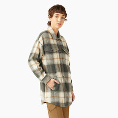 "Women's Oversized Shirt Jacket"