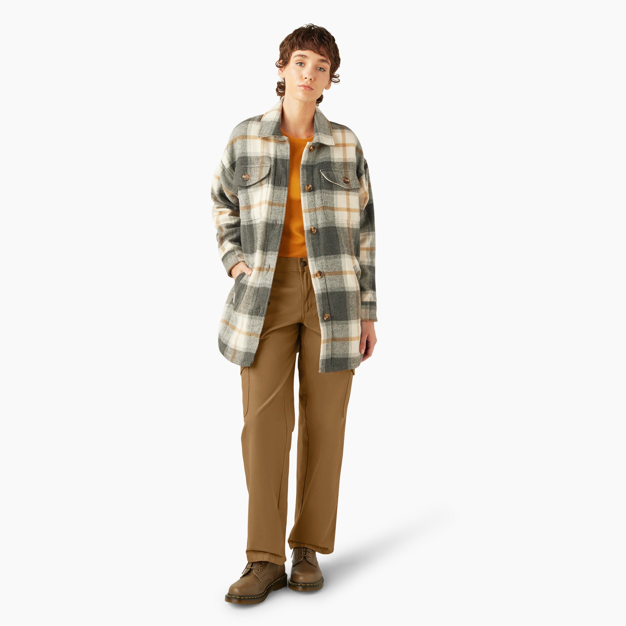 "Women's Oversized Shirt Jacket"