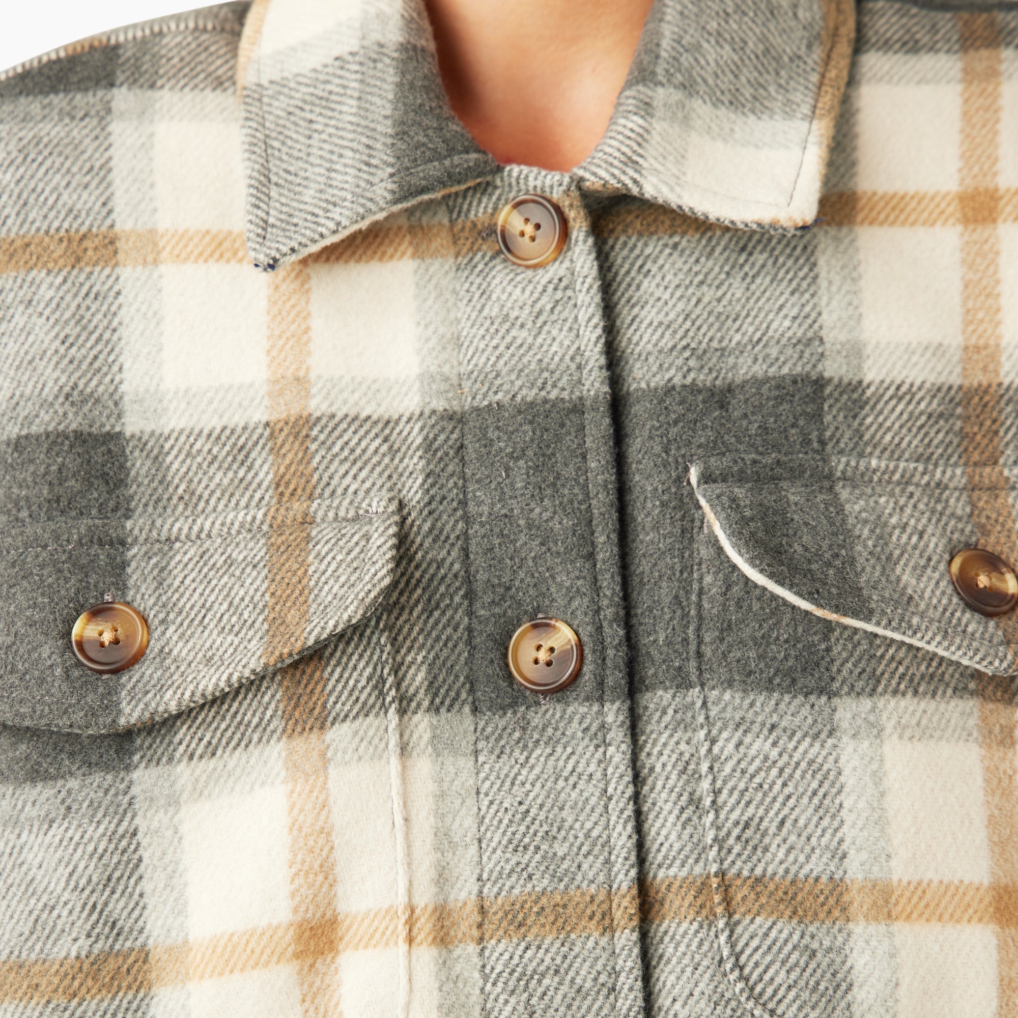 "Women's Oversized Shirt Jacket"