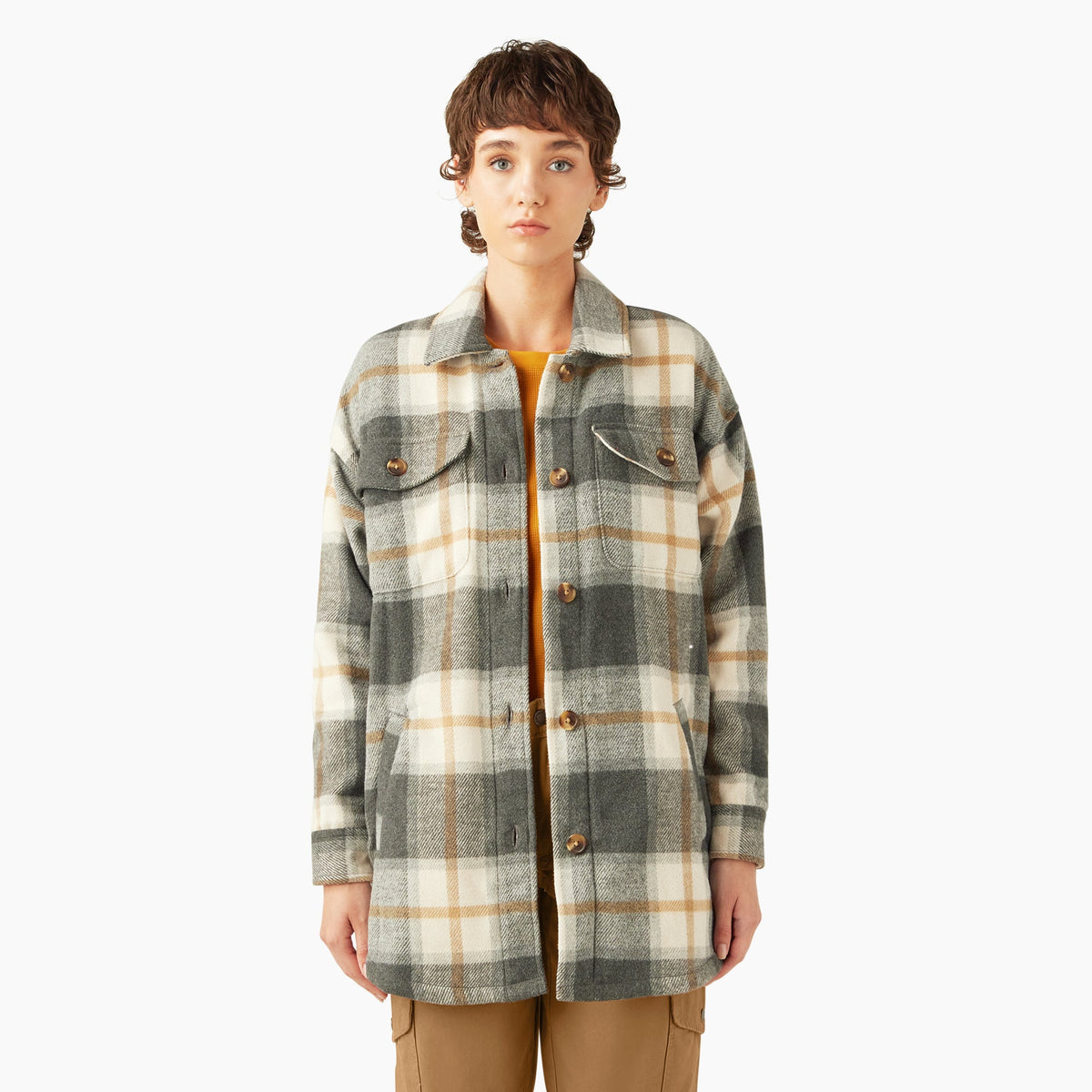 "Women's Oversized Shirt Jacket"