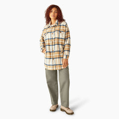 "Women's Oversized Shirt Jacket"