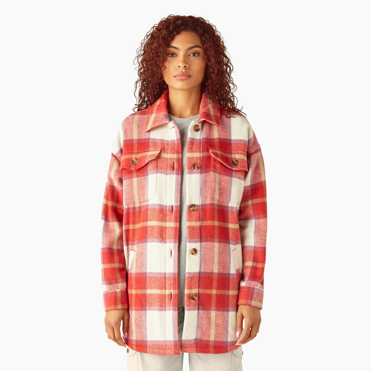 "Women's Oversized Shirt Jacket"