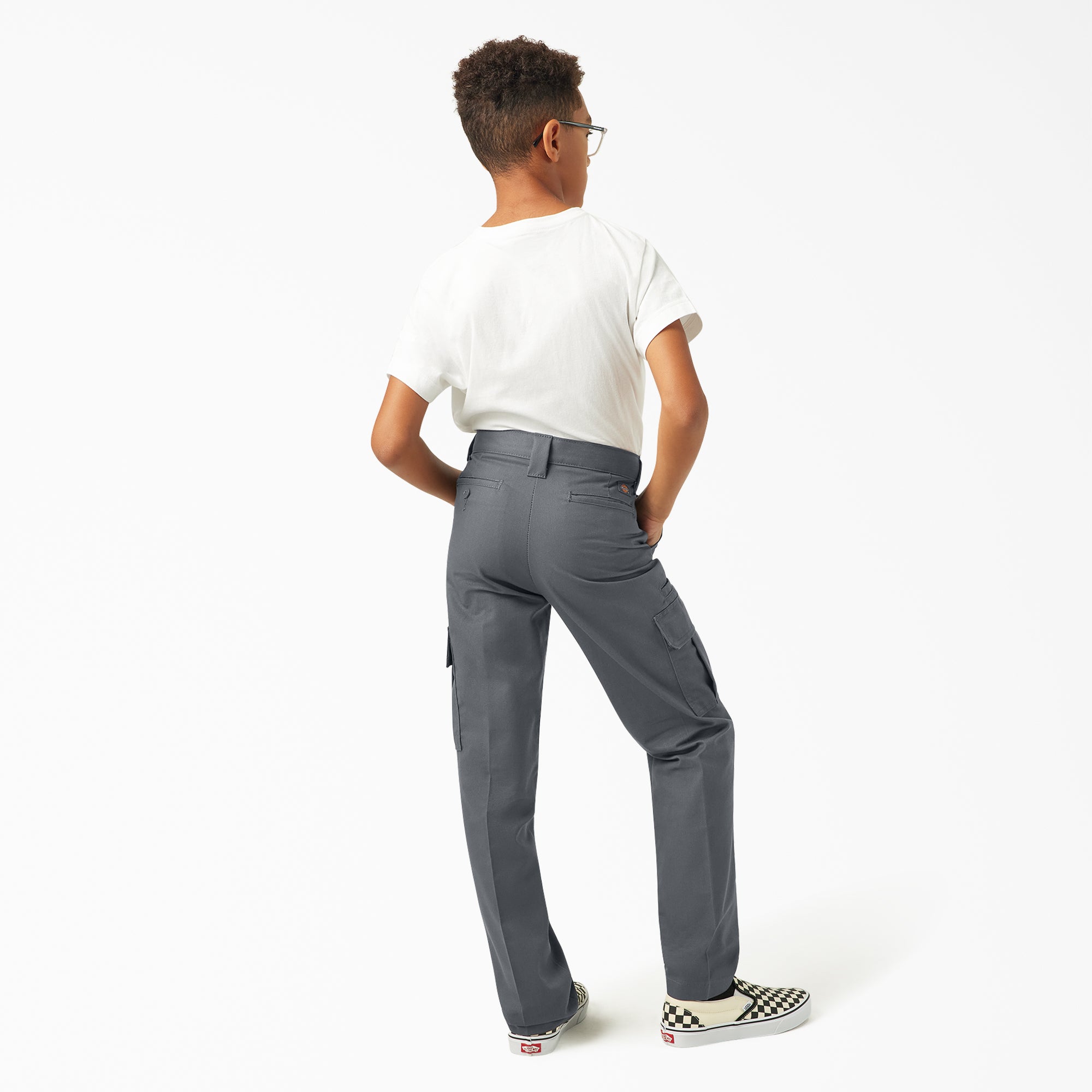 "Boys' Slim Fit Cargo Pants"