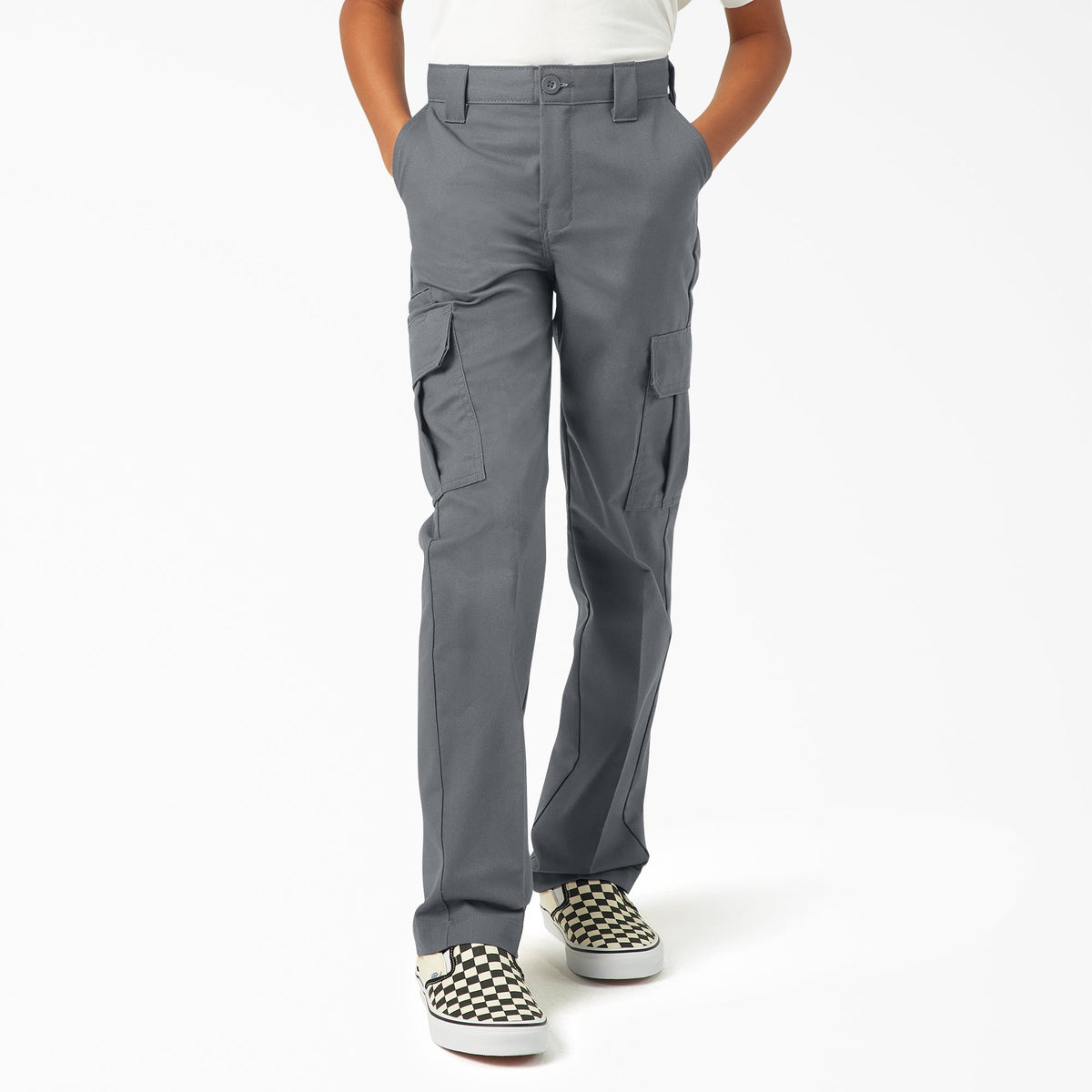 "Boys' Slim Fit Cargo Pants"