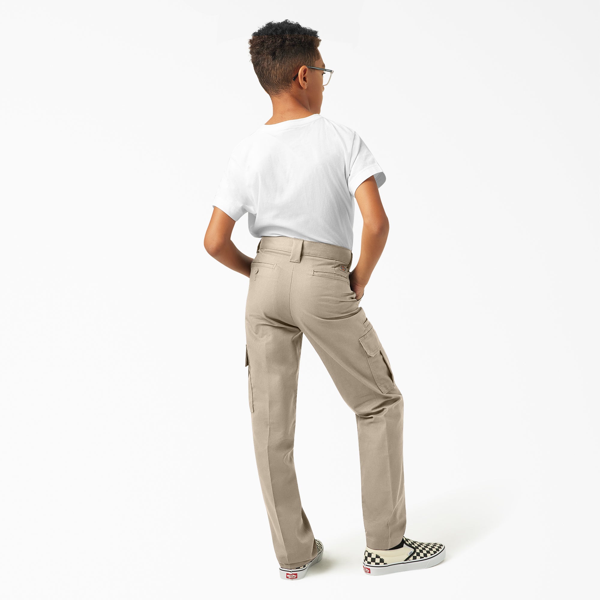 "Boys' Slim Fit Cargo Pants"
